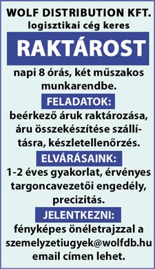C+E kategóriával rendelkező nemzetközi kamionsofőrt keres (11500 km esetén 500000 Ft) kiemelt bérezéssel. Telephelyünk Újhartyánban található.