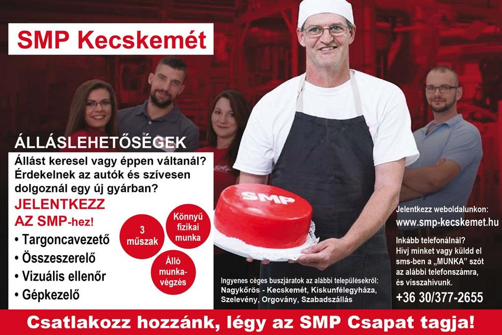 Versenyképes fizetés mellé, cafeteria-t, szállást, munkába járást, bérelőleget biztosítunk. Érd.: 06-70/415-9020 -JOBmotive Kft.- BÉRES Gumi Kft. kecskeméti telephelyére éjjeliőrt keres.