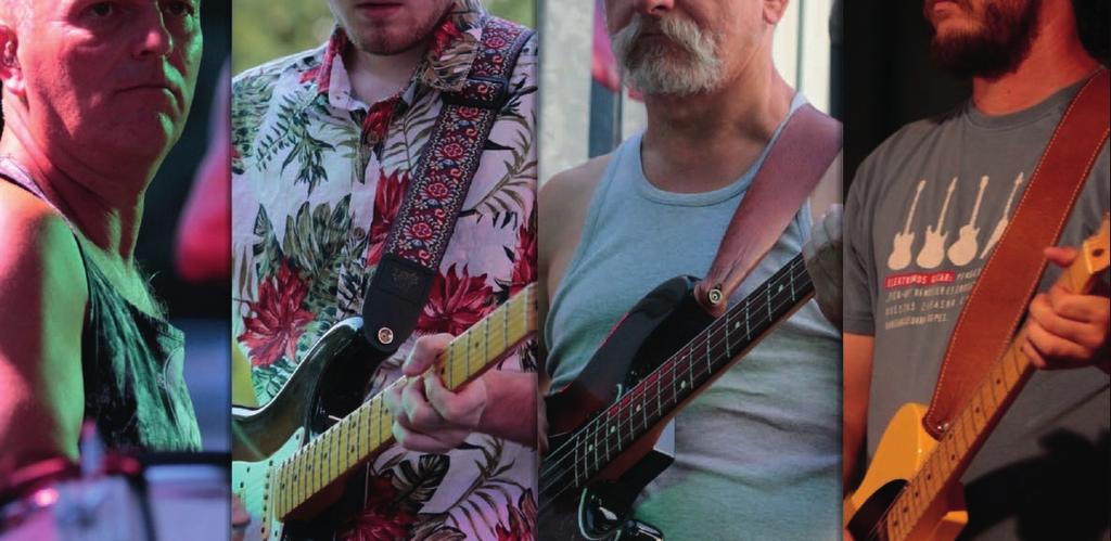 Feldolgozásokat játszanak az elmúlt 60 év zenei slágereiből. Stílus: rock-pop, rock n roll, blues, country. 19.