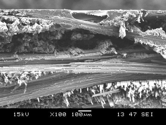 A vizsgálandó próbatestek erősítőszálai mikro-, illetve nano mérettartományba esnek, ezért sem szemmel, sem pedig optikai