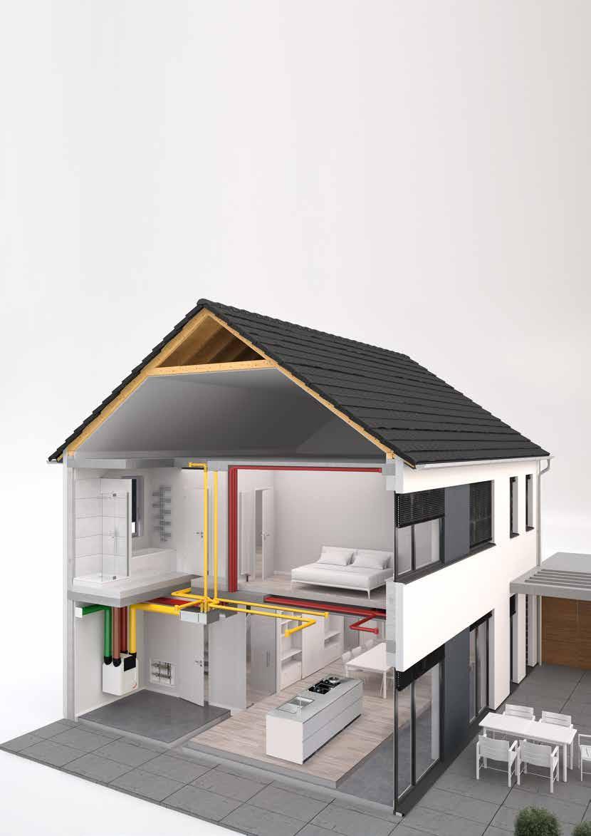 Design radiátorok Komfortszellőzés Fűtési és hűtési