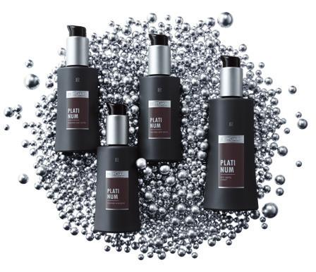 PLATI NUM DAILY CARE Platinum A termékcsalád tagjai: bőröregedés-csökkentő krém expressz hűsítő szemkörnyékápoló expressz energizáló arckrém expressz mattító krém INFORMÁCIÓ Az ápolt megjelenés már