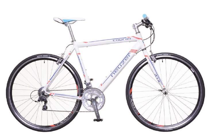 COURIER DT váz/frame: al6061 alu FITNESS 28" 48 / 50 52 / 54 56 / 58 60 16 alu alloy unisex villa/fork: merev acél/rigid steel első fék/front brake: alumínium v-fék/alloy v-brake hátsó fék/rear