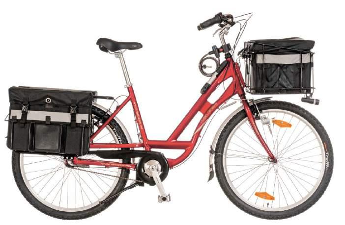 SPECIÁLIS/UTILITY POSTÁS 26 20" 26" 1 3 alu alloy bordó/fehér váz/frame: al6061 alu villa/fork: merev acél/rigid steel első fék/front brake: alhonga v-fék/v-brake hátsó fék/rear brake: alhonga