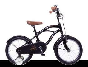 GYERMEK/KIDS CRUISER 16 16" 1 acél steel váz/frame: hi-ten acél/steel villa/fork: