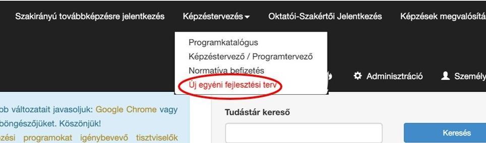 Tevékenység Határidő Felelős Programtervezési igény jelzése a képzési referens felé 2019. február 1. február 28.