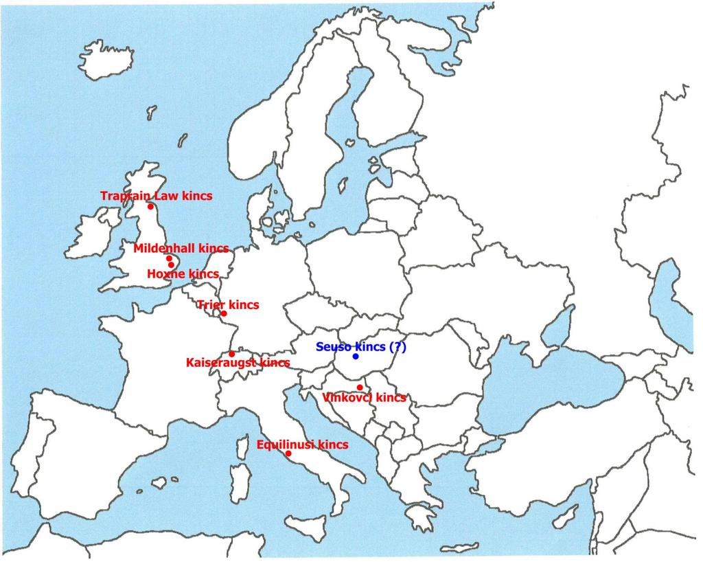 Vizsgálatok (késő-római) ezüsttárgyakon