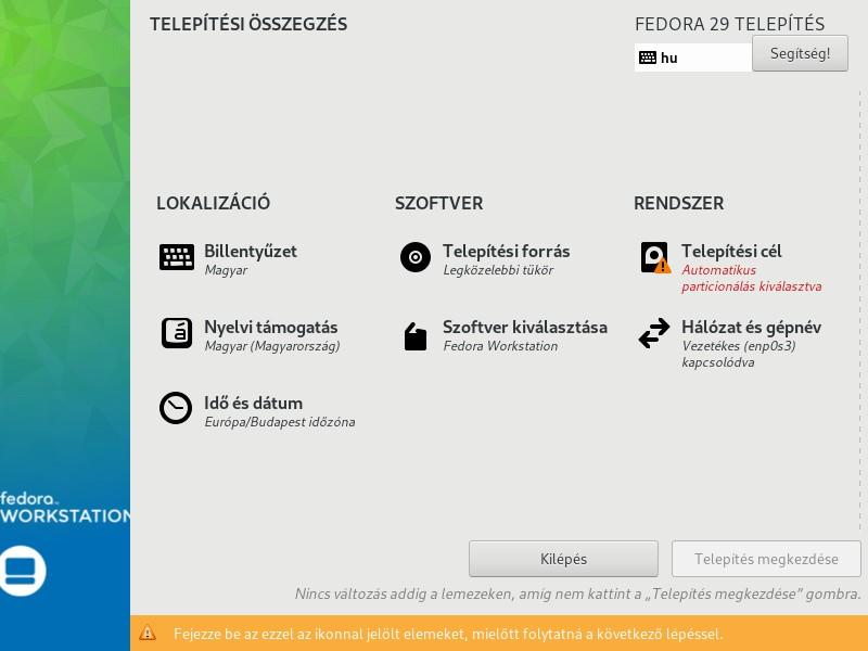 3. Telepítés, bootloader hagyományos telepítés grafikus vagy CLI telepítés lehet CD, DVD, USB-ről, vagy hálózatról is Lehet telepíteni virtuális gépekként is (VMware, Virtualbox) Bootloaderek