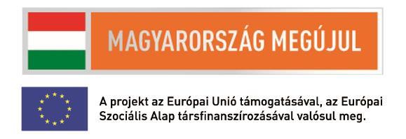 minőégének fejleztée, modernizációja c.