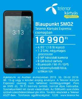 2 DUAL SIM KÁRTYAFÜGGETLEN OKOSTELEFON 6,26, 1520x720, Quad-Core 4x1,8 GHz, 2 GB/16