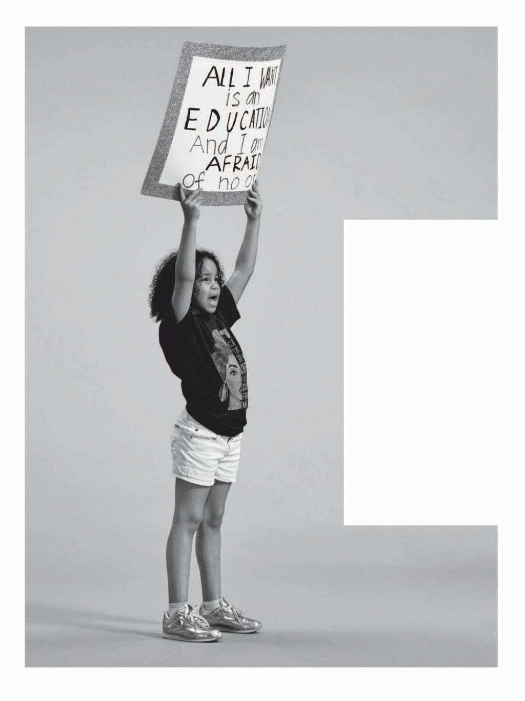 When thousands of students marched out of classrooms for the National School Walkout demonstrations in April, Havana Chapman-Edwards stood alone outside her Virginia elementary school.