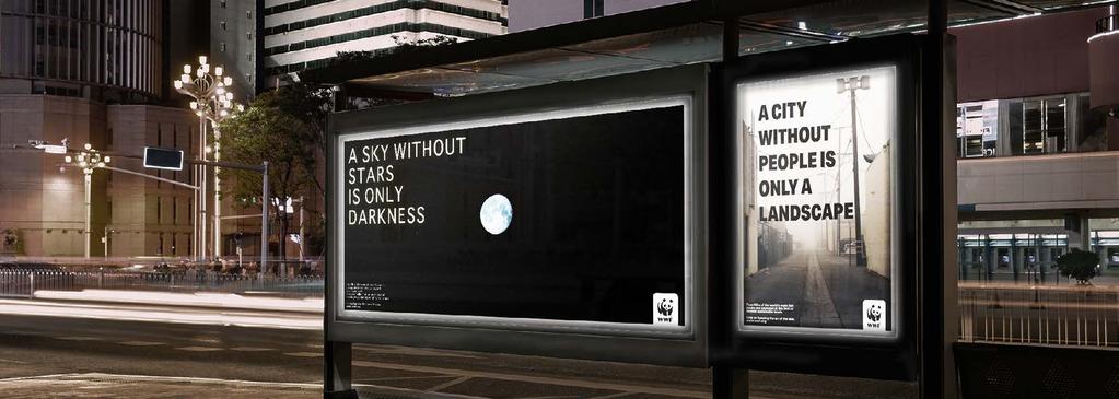 WWF WITHOUT CAMPAIGN print - & poster campaign In this campaign, the acute problem of overfishing of the oceans is addressed and serves to educate.