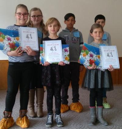 Balog Maroš (Füleki Gimnázium), 2. Galamb Krisztián (Kereskedelmi Akadémia, Rimaszombat), 3. Bari Kamilla (Füleki Gimnázium) II.