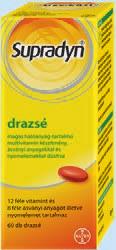 07.hó 1.799Ft Forgalmazó: Bayer Hungária Kft. 1123 Budapest, Alkotás u. 50. Supradyn drazsé* 60 db 4.