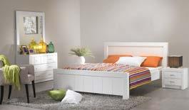 Hálószobák fa ággyal Savyon ágy Kiegészíthető matraccal a Cardo matrackollekcióból Felület: