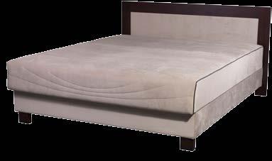Hosszanti oldali fejvéggel Malibu ágy Cardo Egészség Center: egészséges alvás, kipihent ébredés Cardo Tech 1450 rugózattal: tökéletes