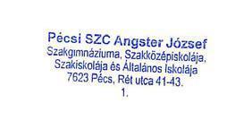2.4 Az iskola jogállása, gazdálkodási jogköre Az iskola 2015.