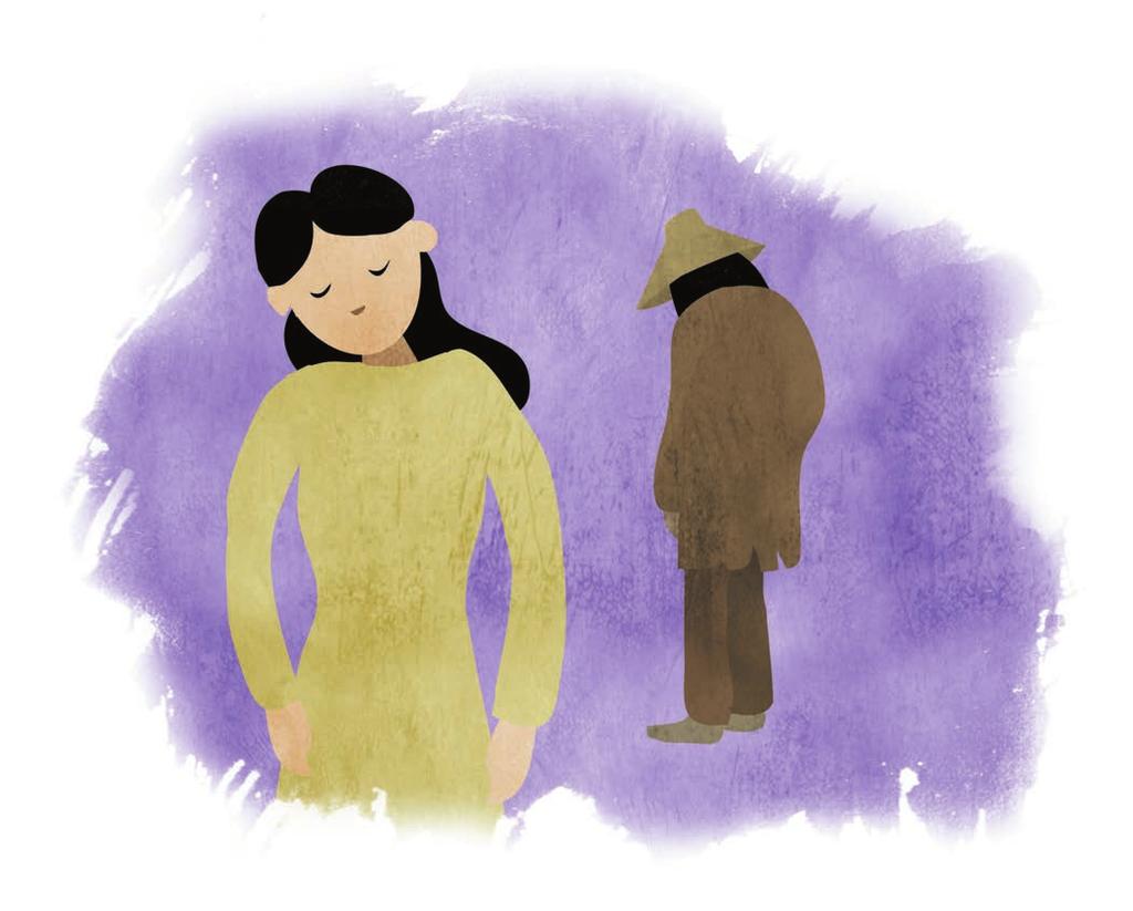 The time came for the chief s daughter to marry. She married a man from a rich, important family. They had plenty of good food, beautiful clothing and many nice things.