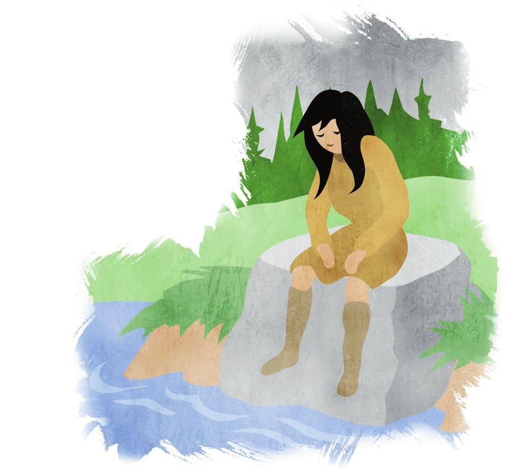 For years Sahan continued to live her life of luxury, comfortable with all the nice things around her. But late one spring, her husband died.