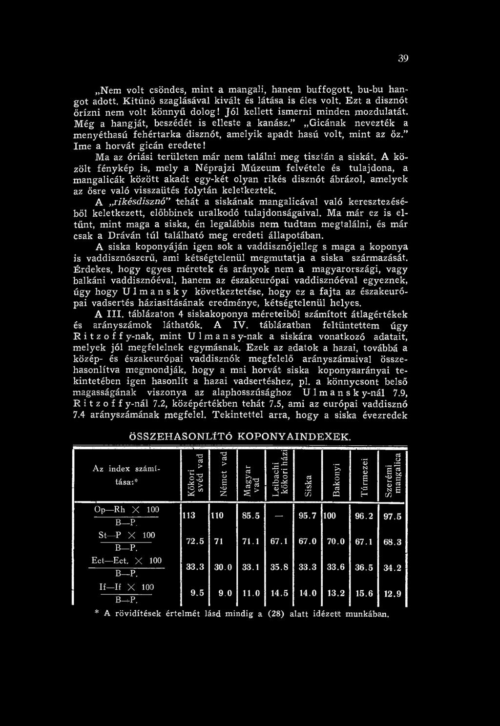 A rikésdisznó teh át a siskának m angalicával való keresztezéséből keletkezett, előbbinek uralkodó tulajdonságaival.