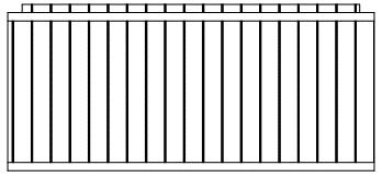 RØDHETTE 220x180cm 15mm 20. 2X 21. 12x42x2190mm 2X 22. 775x1768mm 1X 2. 27,6x40x120mm 1X 24. 700x1170mm 1X 25. 4x90x1197mm 1X 26. 4x90x1197mm 1X 27. 28x120x515mm 2X 28. PE 2x56x56mm 4X 29.