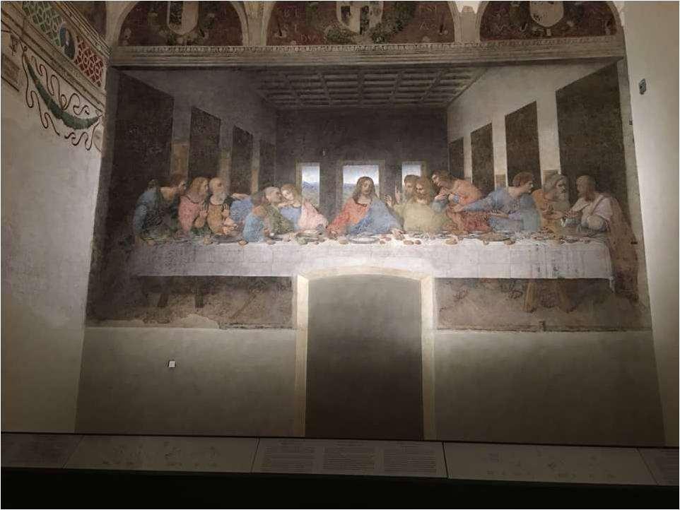 Utolsó vacsora, 1495 1498 Milano, Santa Maria delle Grazie