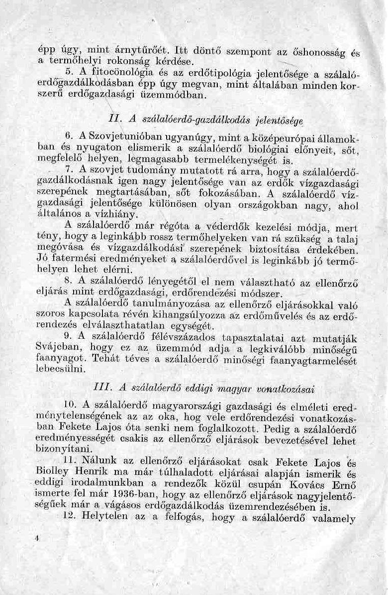 A szálalóerdõ