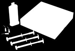 XBW, BW, A1, A2, A3, A 3,5, A4, B1, B2, CV, CVD, AO1, AO2, AO3, JE, AE 12 130 Ft CSOMAG ÁR Injection Moulding Kit 901532: G-aenial Universal Injectable fecskendők (A1,A2,A3) + Exaclear patron x1 36