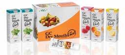 Ft Dry Mouth Gel vegyes Speciális gél a szájszárazságra 003222: 4 menta, 2 málna, 2