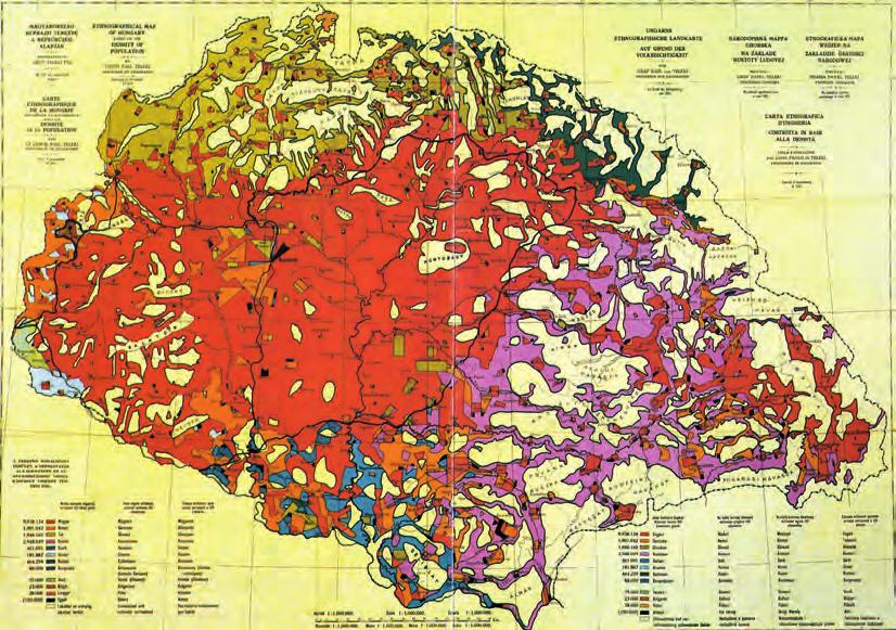 216 DR. DOBÓ ATTILA: A TRIANONI BÉKEDIKTÁTUM 32. térkép. Teleki Pál vörös térképe (carte rouge) 33. térkép. Lord Rothermere térképe 1927-ből.