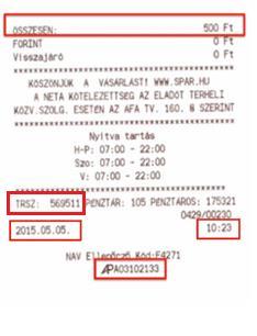 5. Hol találom meg a részvételhez szükséges AP kódot és TRSZ számot? Minden esetben a vásárlást igazoló blokk alsó részén találhatóak ezek az információk. 6.