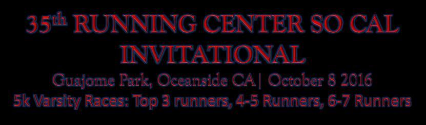 5,000 Meters Varsity Girls Combined 1 Chandler 44 2 Torrey Pines 109 3 West Torrance 115 4