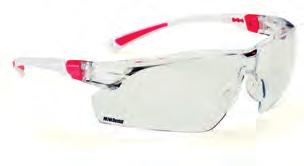 A szemüveg hossza és hajlásszöge egyaránt állítható. UV védelmet nyújt EN 166 és EN 170 szabvány szerint.