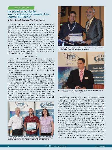 Newsletter cikk Simon Csaba IEEE NOMS