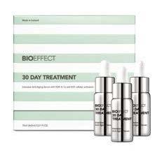 57 A330 65. BIOEFFECT 30 Day Treatment (3 x 5ml) 30 3 x 5 ーアイオー 0 トリート ント ( x 5ml) This revolutionary intensive anti-ageing treatment features three different growth factors: EGF, IL-1a and KGF.