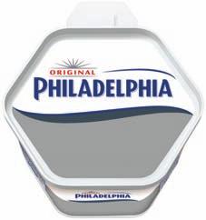 sajtkrém natúr 1 /db Philadelphia