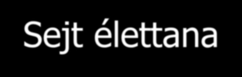 Sejt