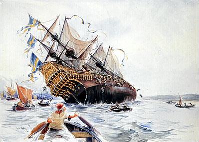 Egy tanulságos történet Vasa svéd hadihajó, 1628: Elsüllyedt közvetlenül a vízrebocsátás után Problémák: Változó követelmények (II.