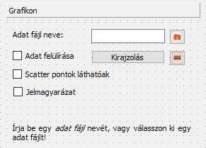 ui.plotter->yaxis->setrange(miny, maxy); Ezután már a várt képet kapjuk: 24. a GrafikaQTvel konstruktorába írjuk be: ui.