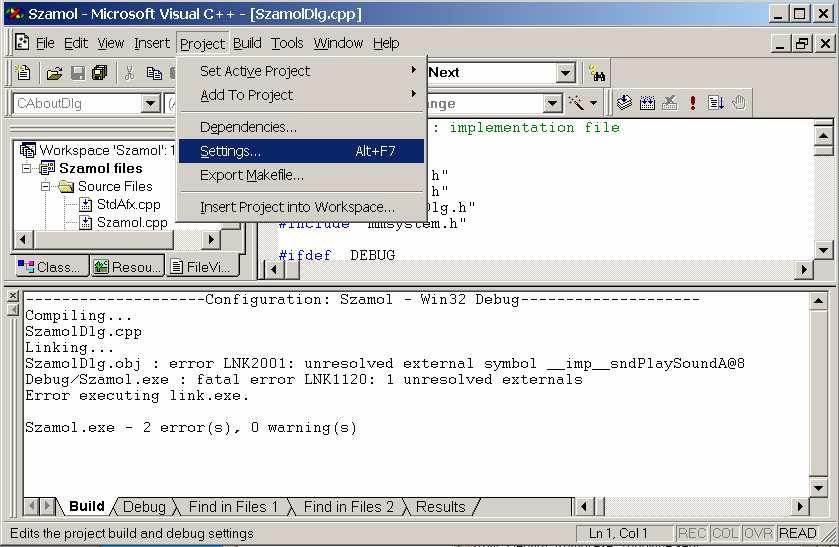 // Construction public: CString m_muvelet[4]; CString m_cim[4]; CSzamolDlg(CWnd* pparent = NULL); // standard constructor SzamolDlg.