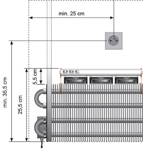 ventilátoregység T11/16/21 típusú fűtőelemre min.