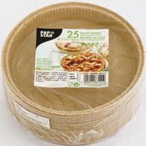 1 db: 29,98 PAPSTAR PURE LEBOMLÓ PAPÍR SÜTŐFORMA 600 ml-es 25