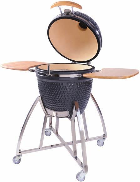 Főzőfelület mérete 70x45 cm 4 db 3,5 KW SS304 égő Nehéz dupla rétegű fedéllel, üvegablakkal, zománc tűzjelzővel, LED gombbal Ezüst és piros színben 70