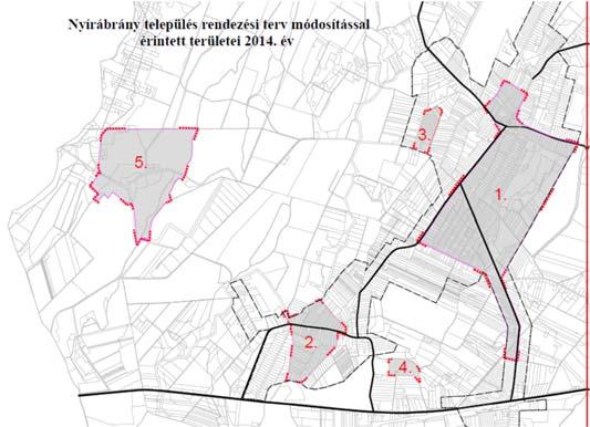 Az előzmények ismertetése Nyírábrány Nagyközség hatályos településrendezési terveit Nyírábrány Nagyközség Önkormányzat Képviselő testülete 2008 ban fogadta el. A szerkezeti terv a 84/2008.(XI.25.