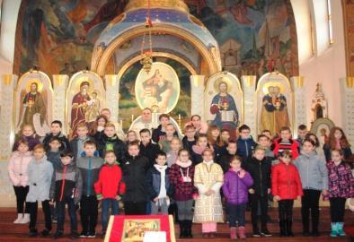 Elsőáldozóink templomba vezetése November 25-én, vasárnap, az Istenszülő