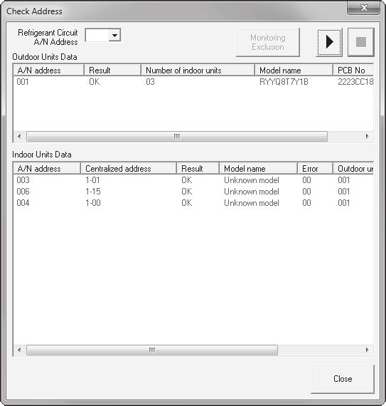 eüzemelési eszköz (Net Commissioning Tool). Írj e jelszót (lpértelmezett: "ikin"), és erősítse meg: OK (OK). A Hálózti eüzemelési eszköz (Net Commissioning Tool) lk jelenik meg.