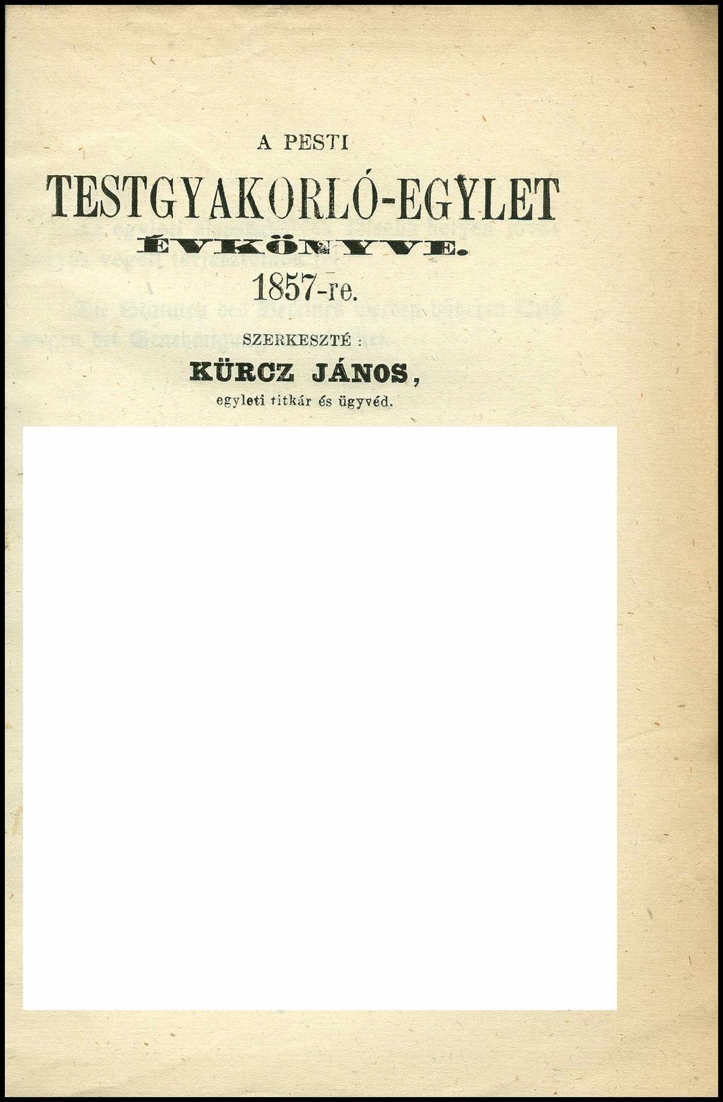 A PESTI TESTGY
