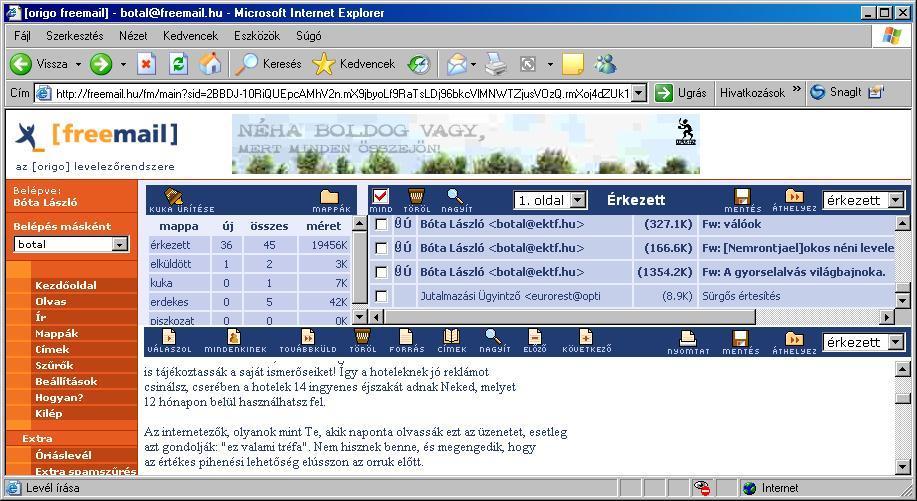 : Pegazus Mail Netscape Massenger MS Outlook Express MS Outlook
