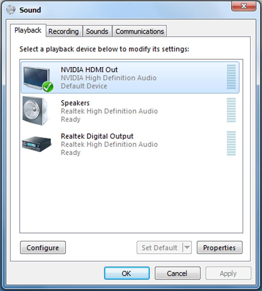 2. A Lejátszás képernyőn válassza ki a Digital Audio (HDMI) (Digitális audió [HDMI]) elemet. 3.