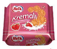 HALK KREMALI BISKÜVI CILEKLI